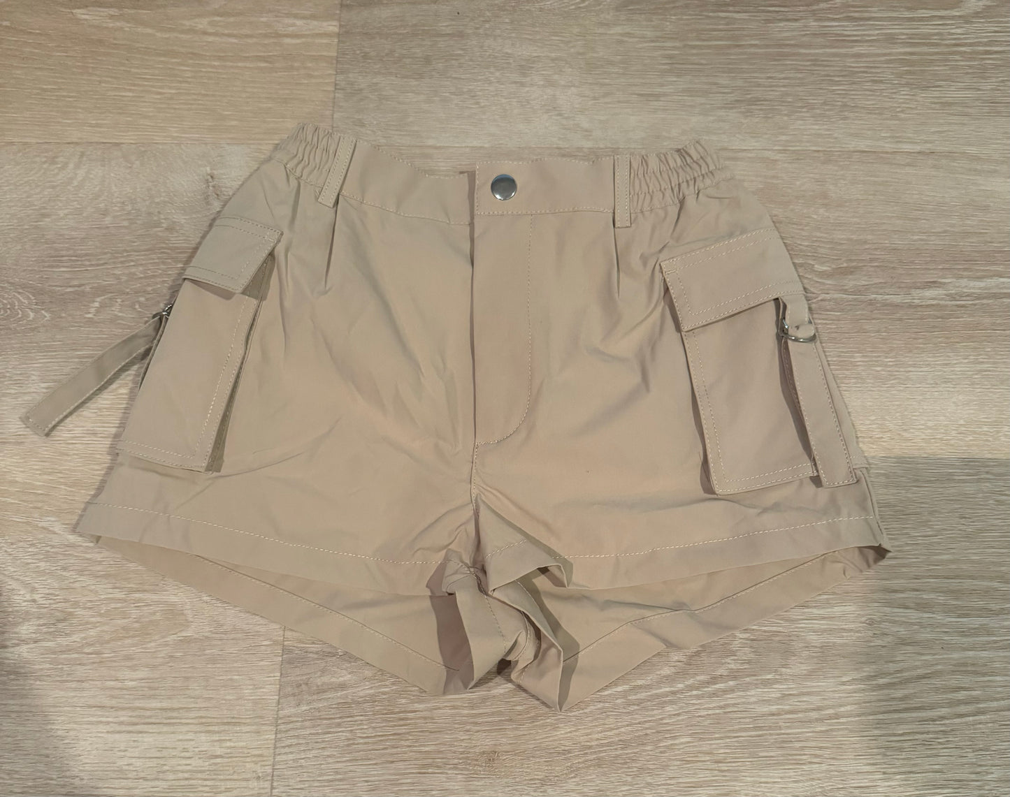 Faith Polyester Cargo Shorts